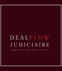 Abonnement mensuel DealFlow Judiciaire par Conciergerie Judiciaire, service de gestion judiciaire avec logo et interface numérique.