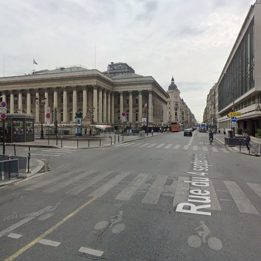 Fonds de commerce restauration rapide à Paris 02, cession encadrée, image montrant des documents et un local commercial.