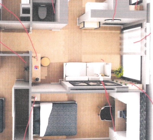 Appartement meublé 42 m² – Nantes (44) - Cession encadrée - Conciergerie Judiciaire